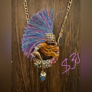 Betsey Johnson mermaid necklace